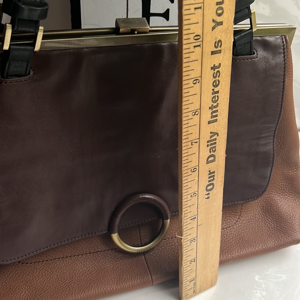 stunning SEQUOIA Paris brown leather bag - Picture 11 of 13
